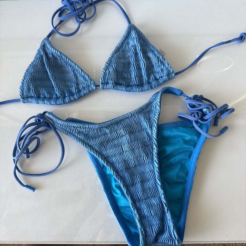 Triangl Swimwear Vibrant Blue Bikini